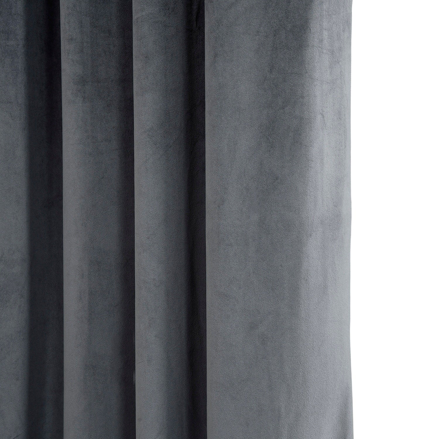 Exclusive Fabrics Signature Pleated Blackout Velvet Curtain (1 Panel)