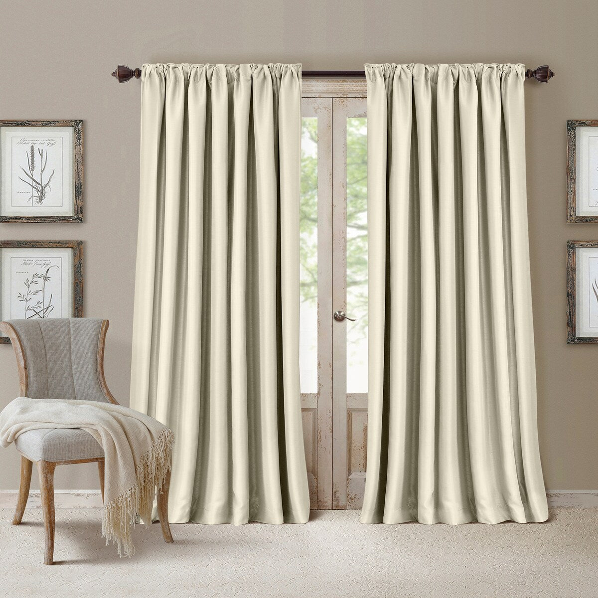 All Seasons Blackout Window Curtain (Single Panel)