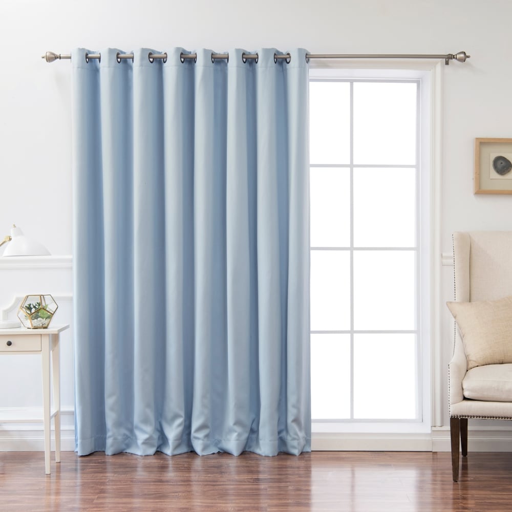 Aurora Home Extra Wide Fire-retardant 96-inch Blackout Curtain Panel