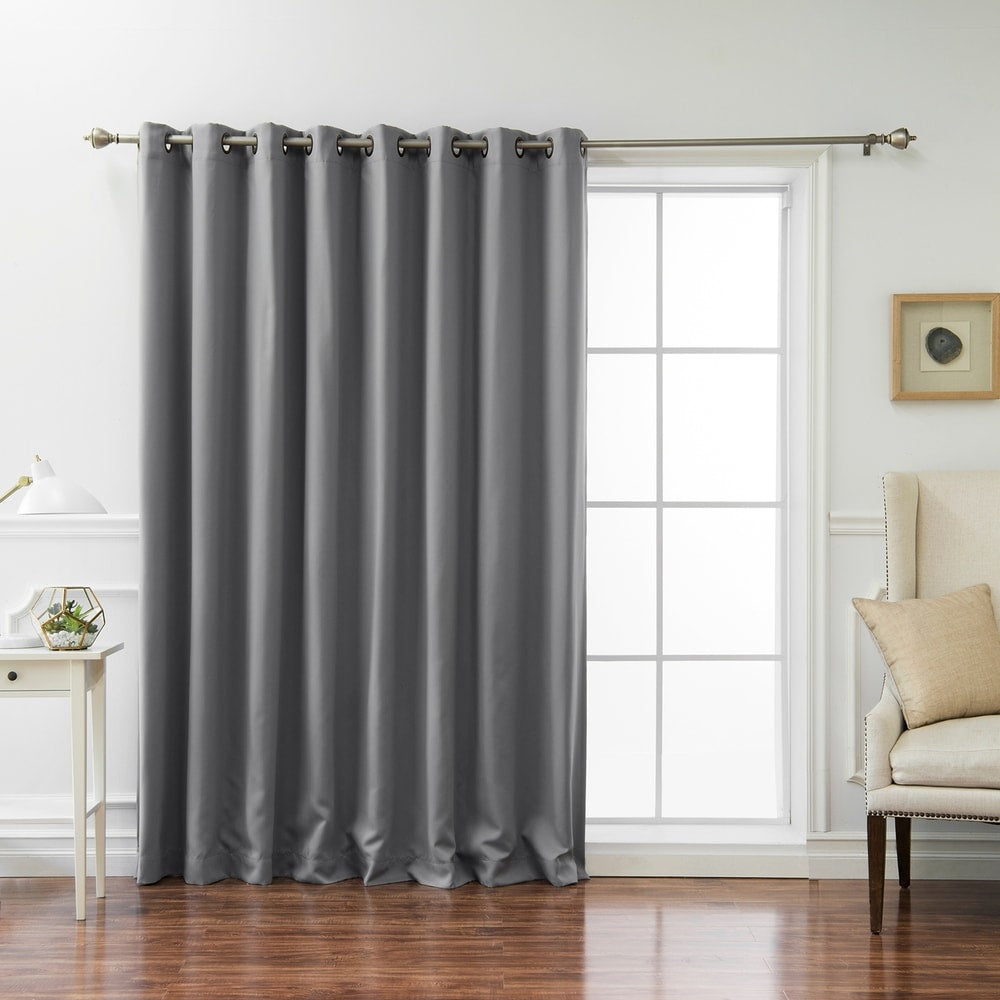 Aurora Home Extra Wide Fire-retardant 96-inch Blackout Curtain Panel