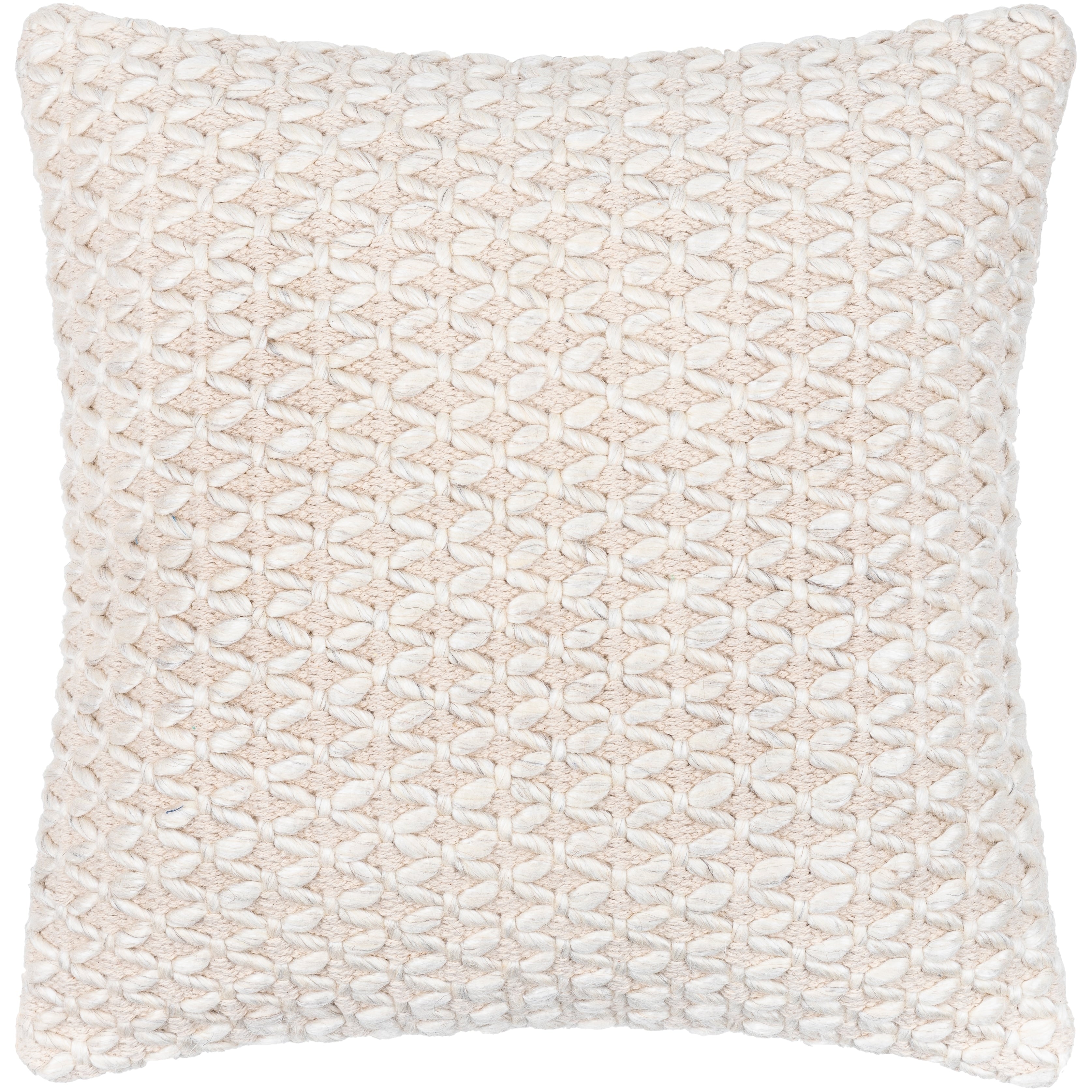 Heidrun Modern Hand Woven Throw Pillow