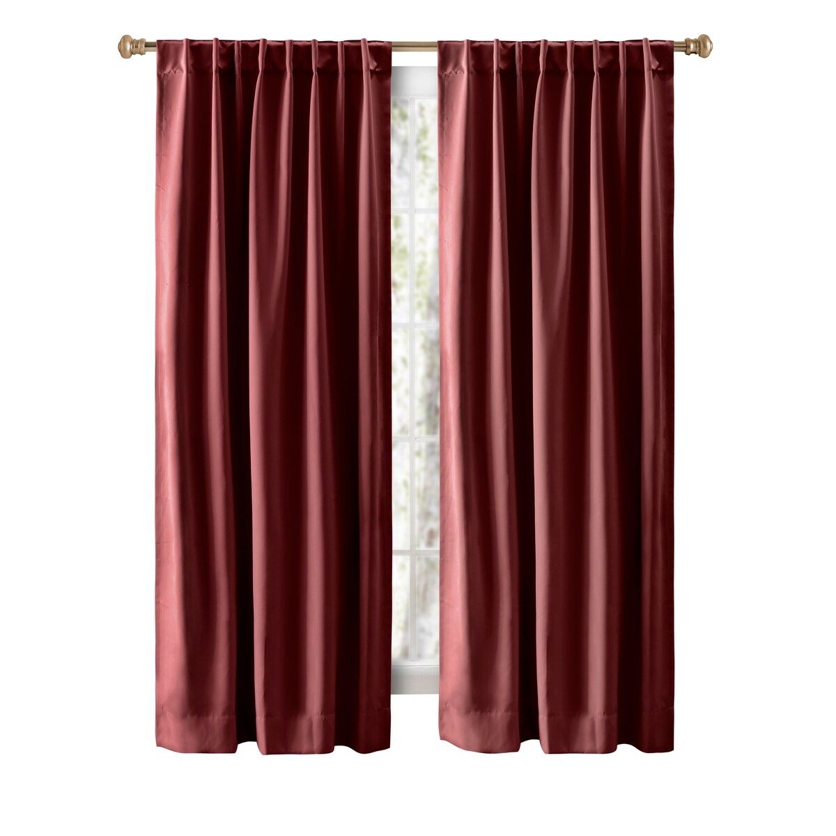 Ultimate Black Out Premium 2-Way Pocket Curtain Panel