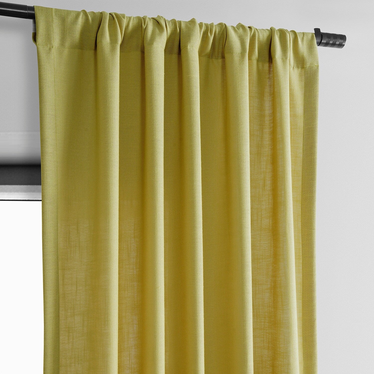 Exclusive Fabrics Classic Faux Linen Curtain (1 Panel)