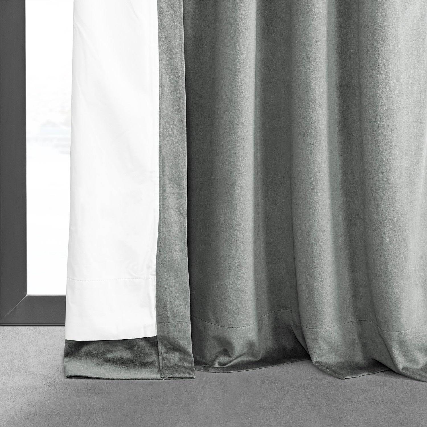 Exclusive Fabrics Signature Pleated Blackout Velvet Curtain (1 Panel)