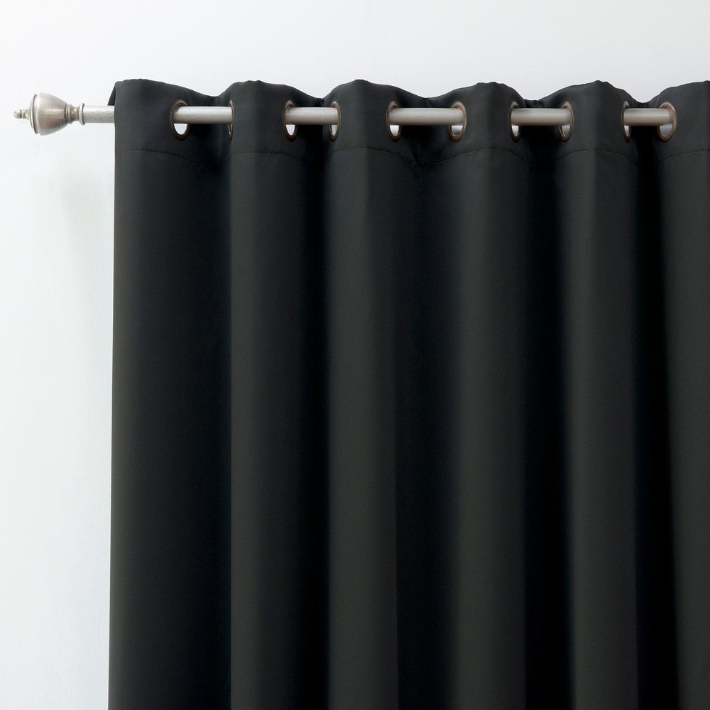 Aurora Home Extra Wide Fire-retardant 96-inch Blackout Curtain Panel