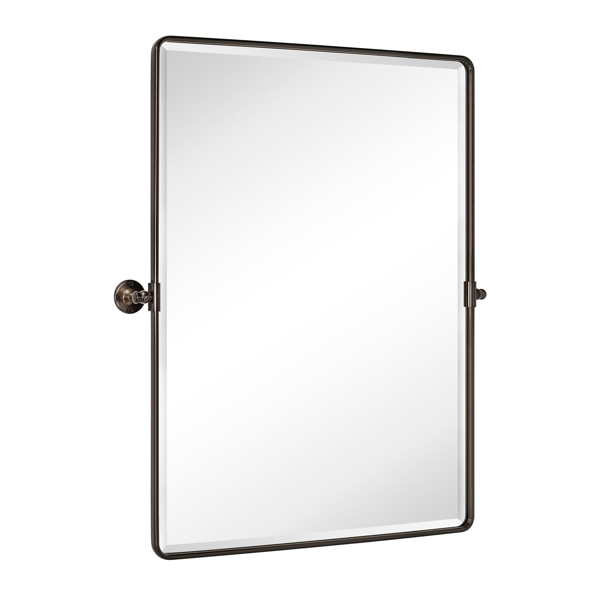 TEHOME Woodvale Rectangle Vertical Metal Wall Mirrors