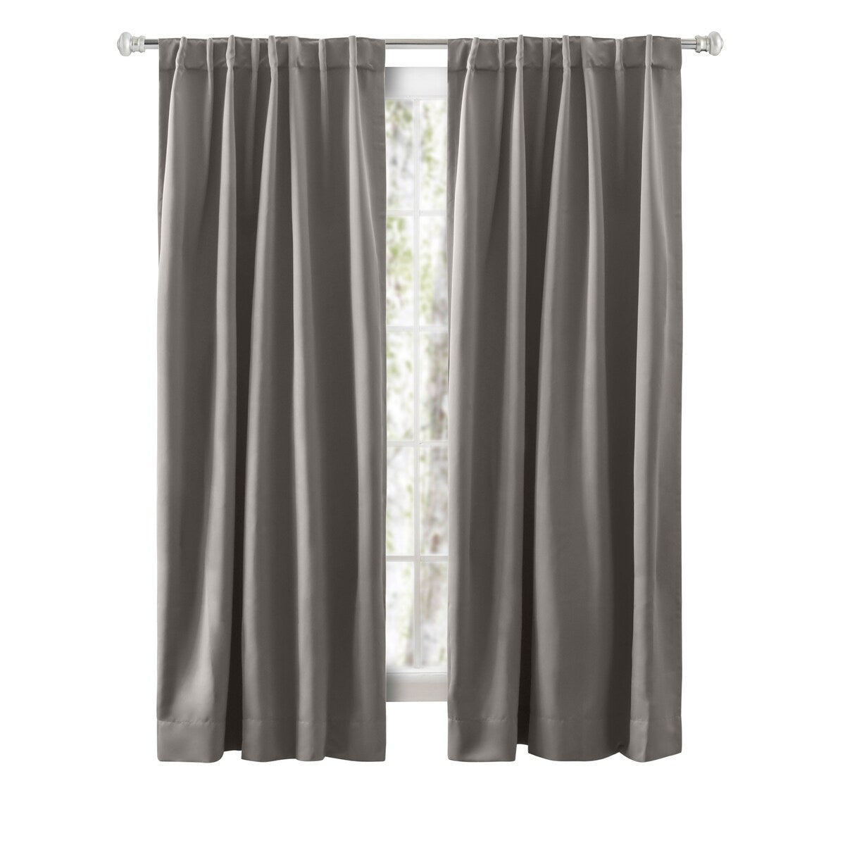 Ultimate Black Out Premium 2-Way Pocket Curtain Panel