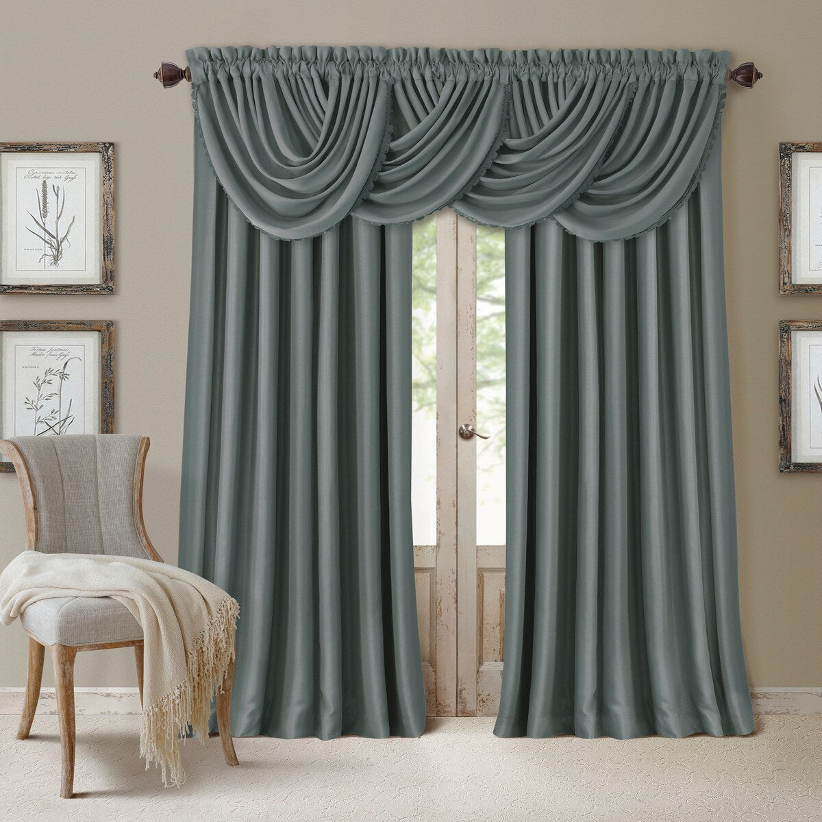 All Seasons Blackout Window Curtain (Single Panel)