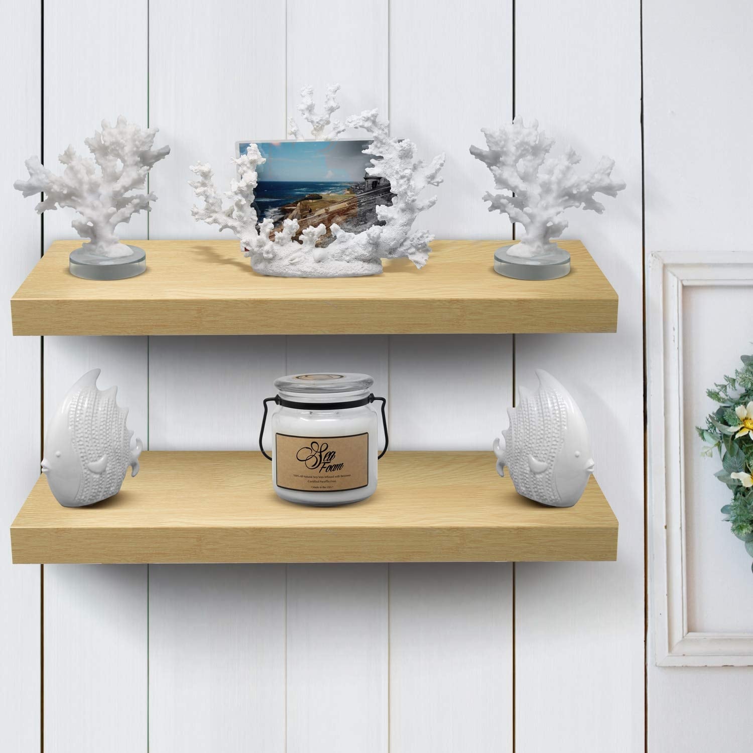 Floating Shelf, Hanging Wall Shelves Decoration Extra Long 24 Inch