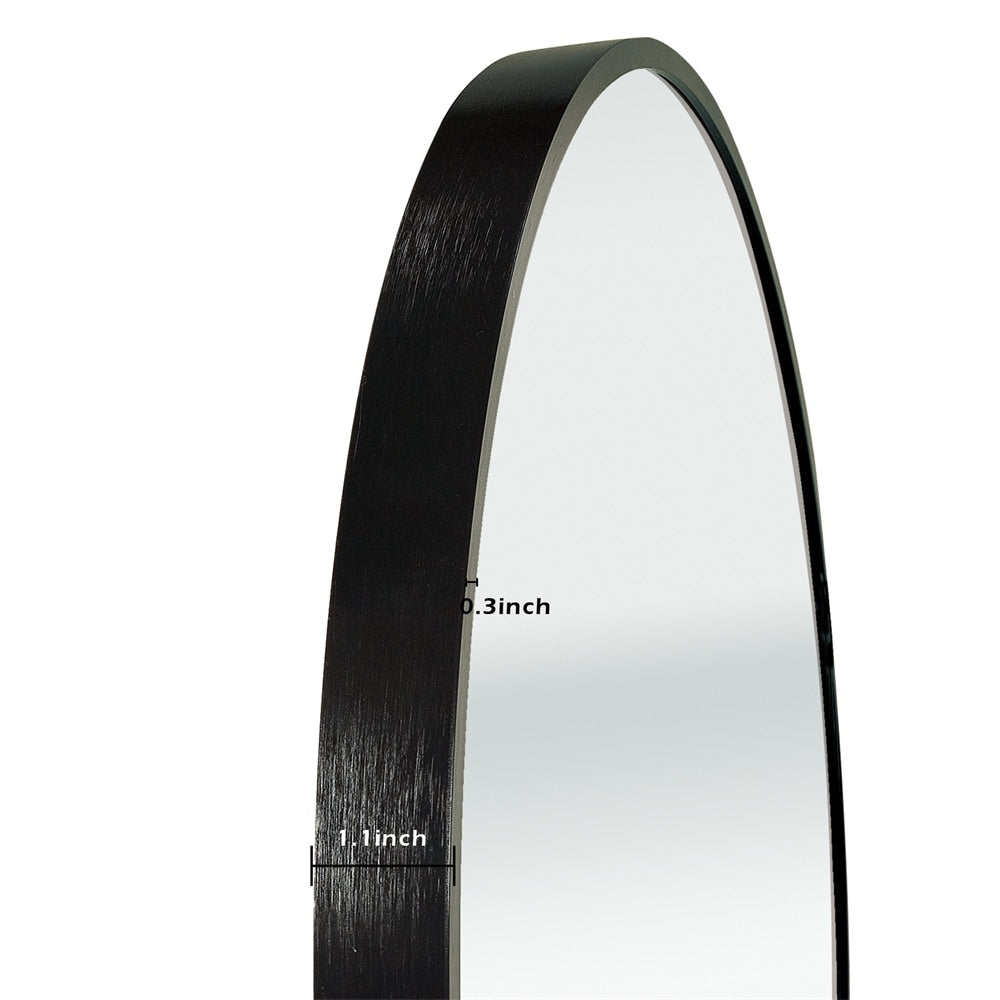 36 IN Metal Round mirror