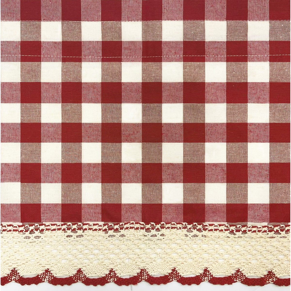 Achim Buffalo Check Window Curtain Tier Pair - 58x36