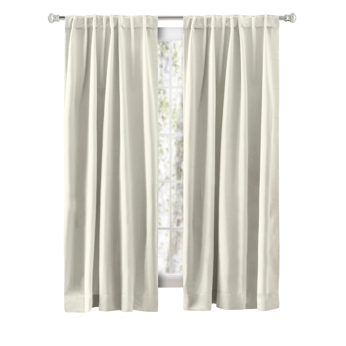 Ultimate Black Out Premium 2-Way Pocket Curtain Panel