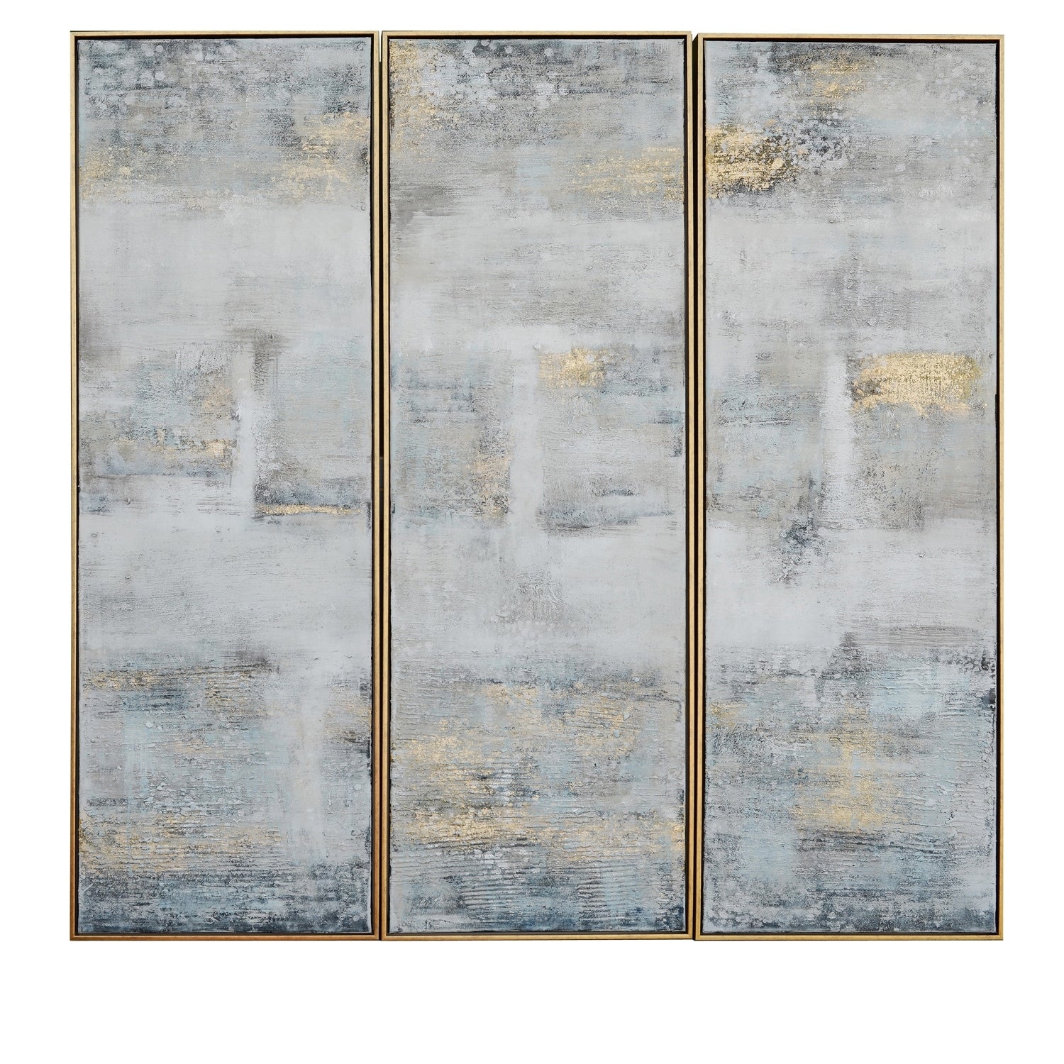 Celestial Calm - Multi Piece Framed Canvas Modern Art Set - 20 x 60