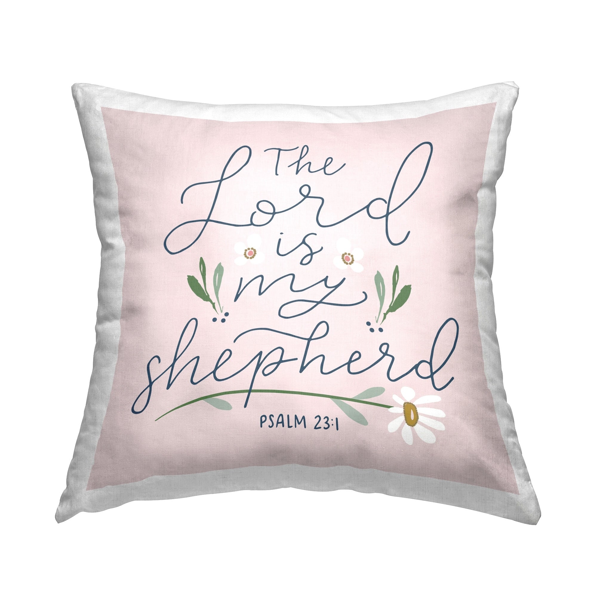 Stupell Lord Is My Shepherd Decorative Printed Throw Pillow Design by Blue Chair Blessing