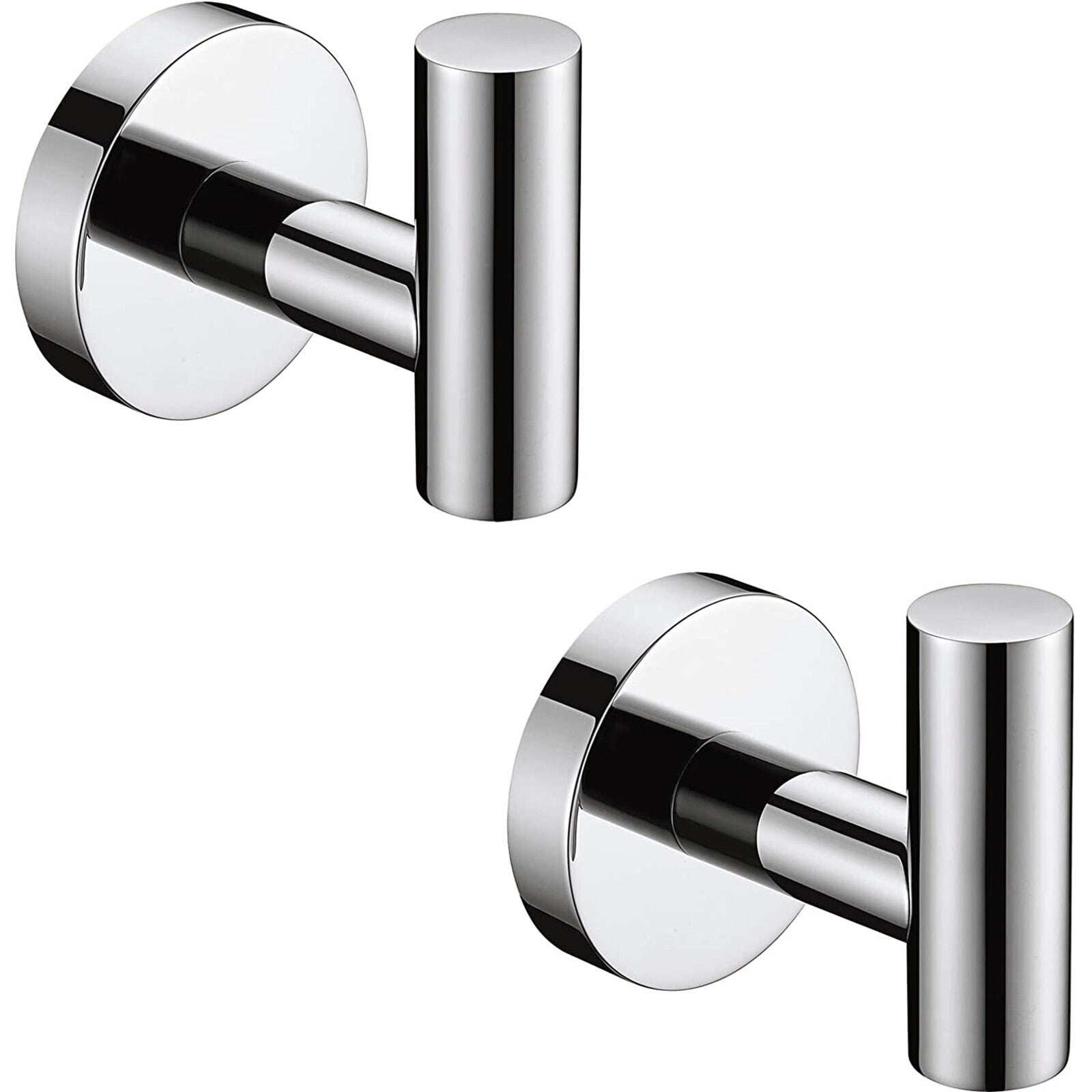 Bathroom Robe Hook Round Towel Hook in 304 Stainless Steel