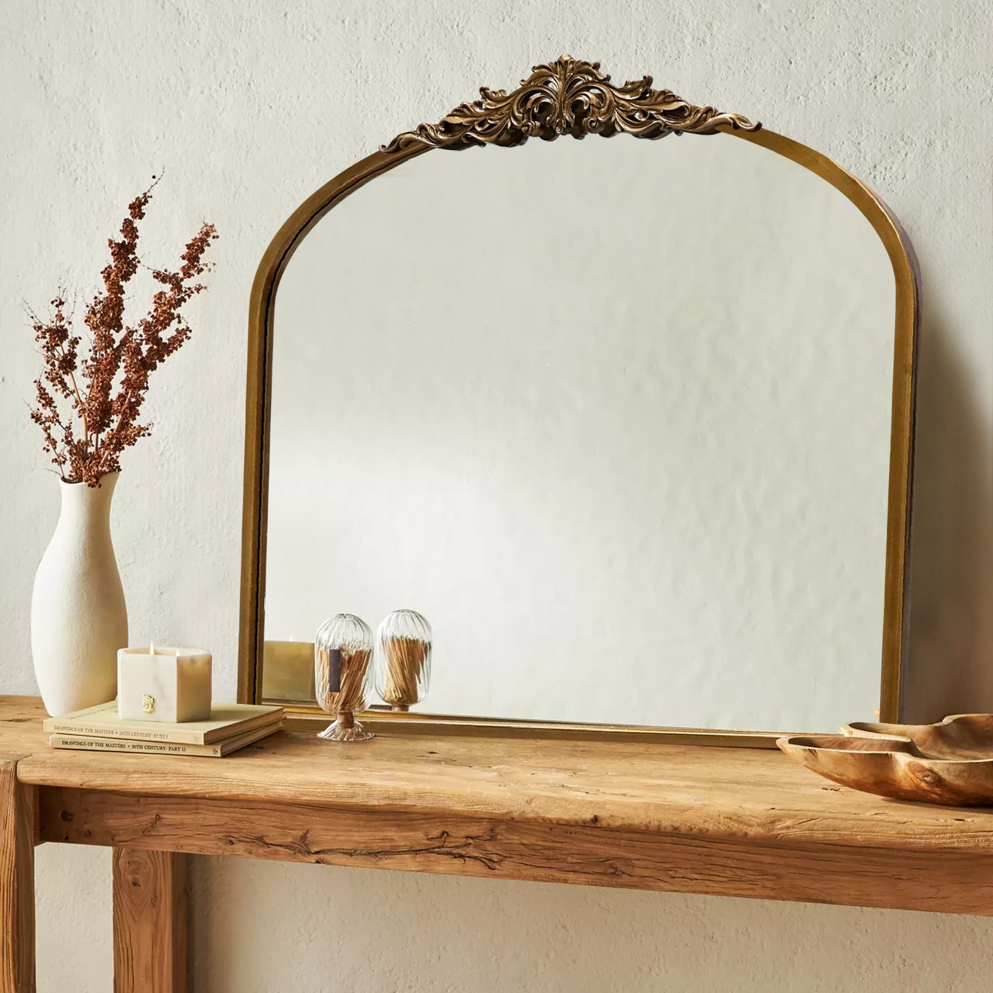 Ornate Vintage Mirror Baroque Gold Mirror