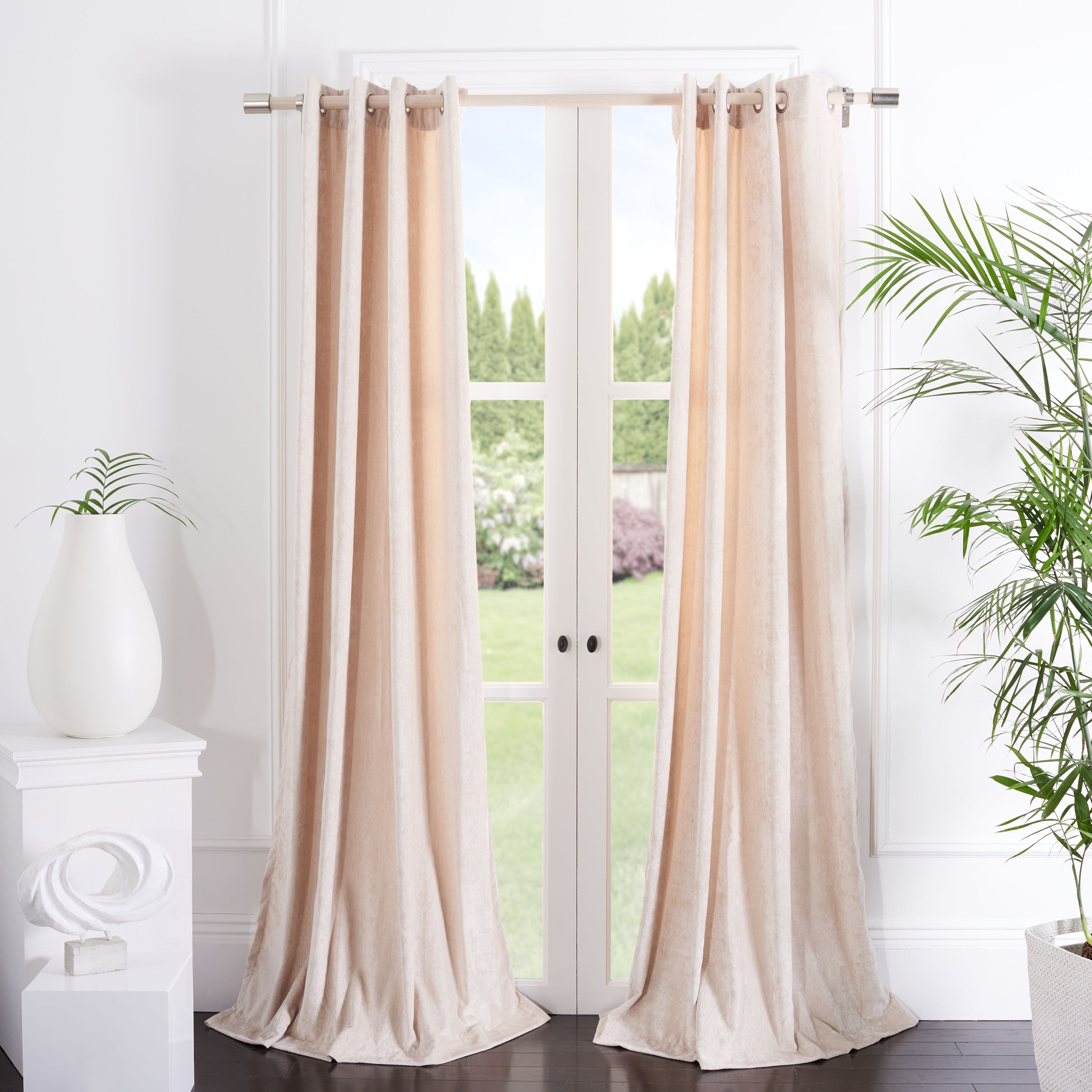 SAFAVIEH Voleria Window Curtain Grommet Panel Treatment