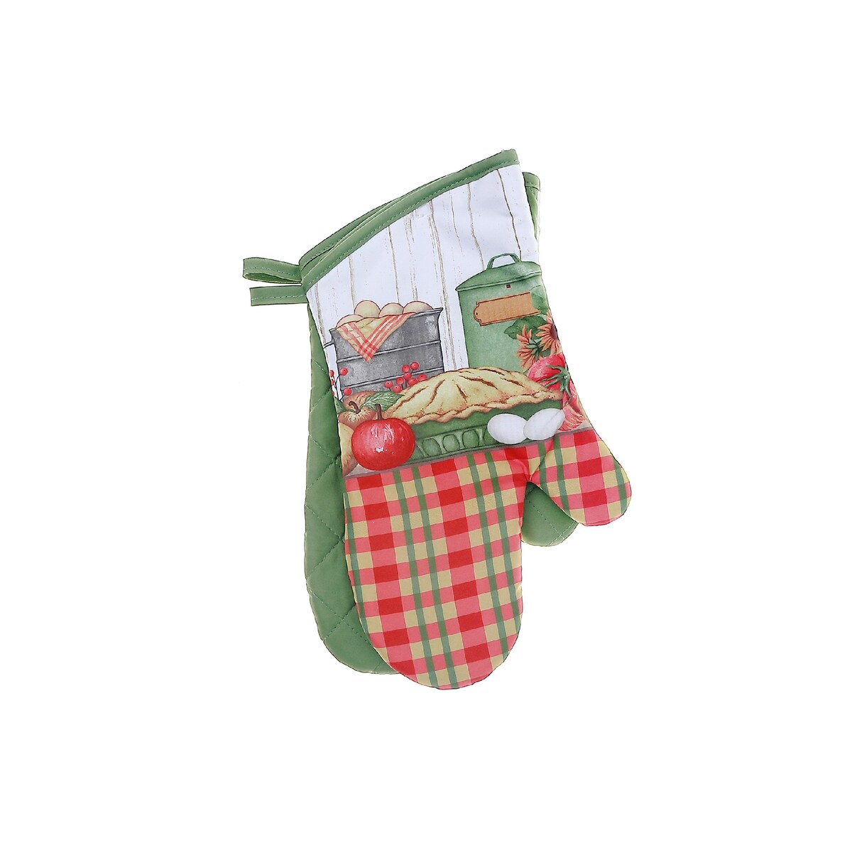 Oven Mitts 2 Pcs Pie - Set of 2