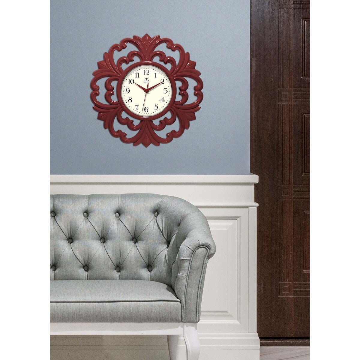 Wisteria 15.5 Wall Clock - 15.5 in.