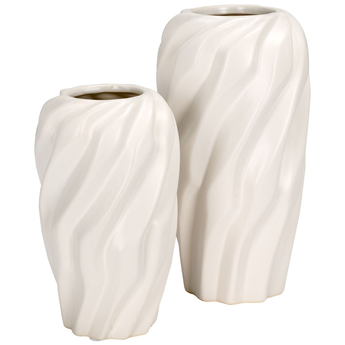 SAFAVIEH Home Verdad Ceramic Vase [SET of 2] - 5Wx5Dx10H