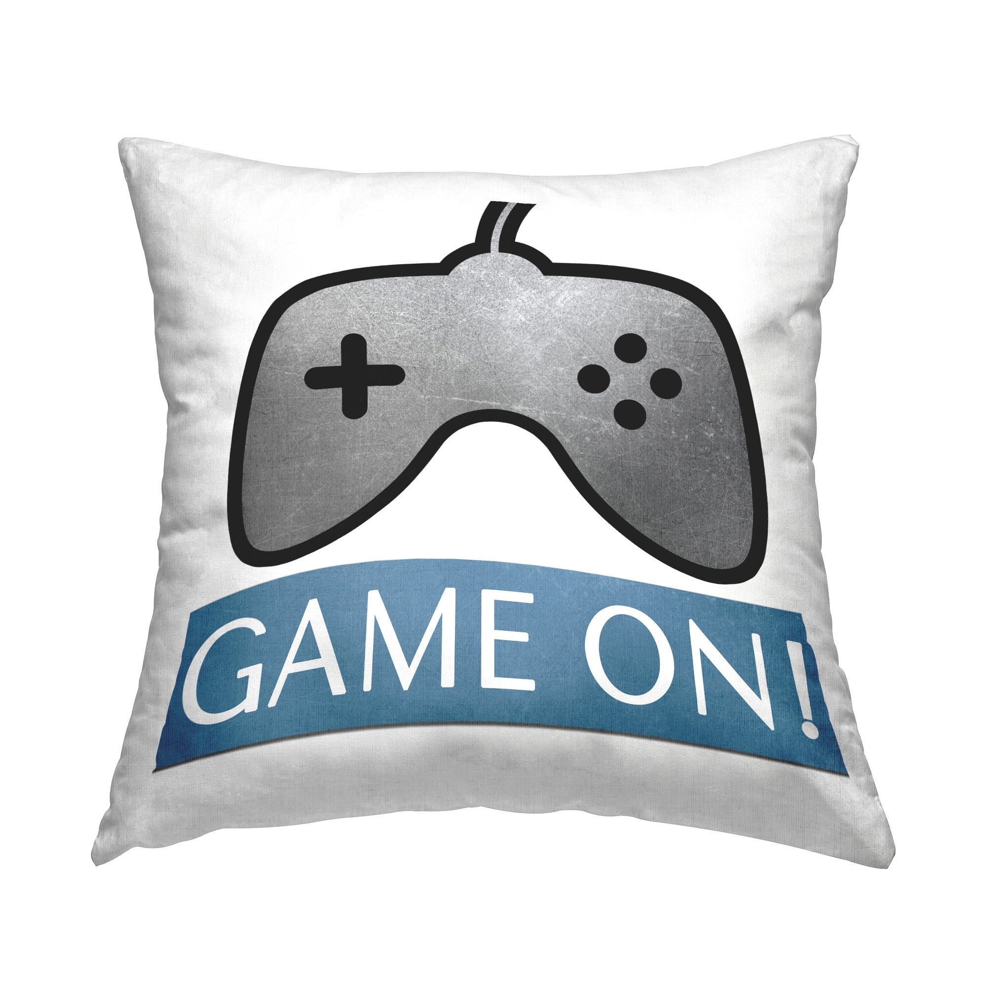 Stupell Game On Controller Decorative Printed Throw Pillow Design by Kim Allen