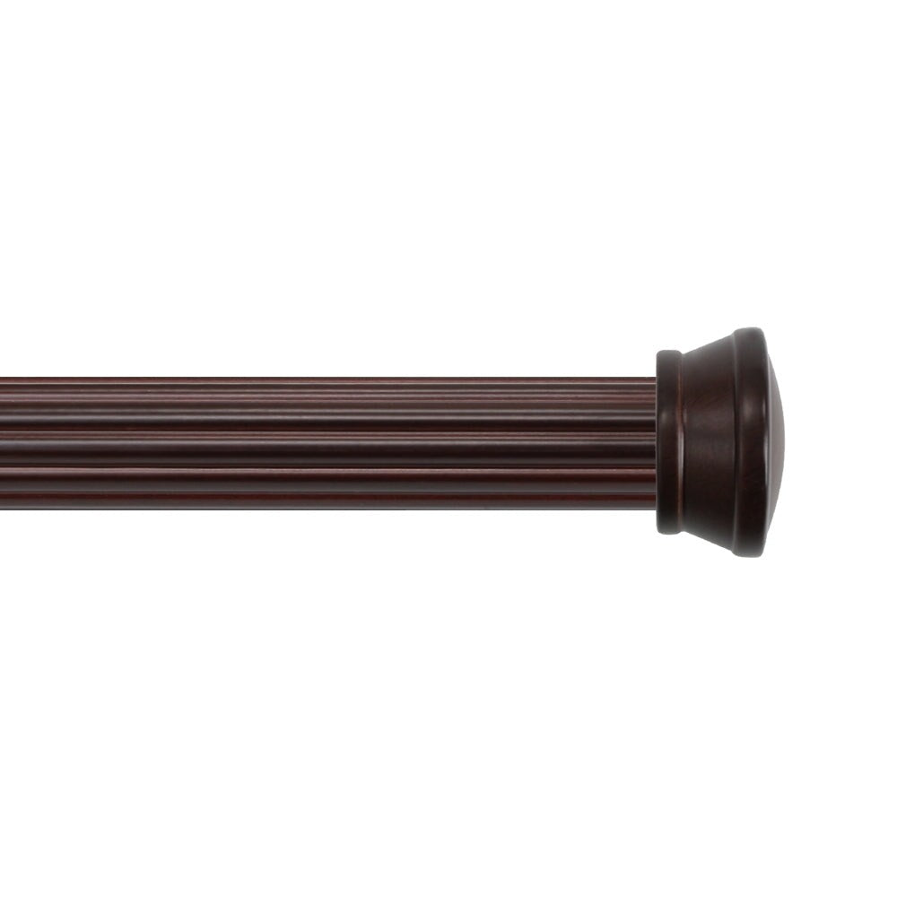 Mix & Match Wood Finials for Wood Curtain Rod (2-Pack)