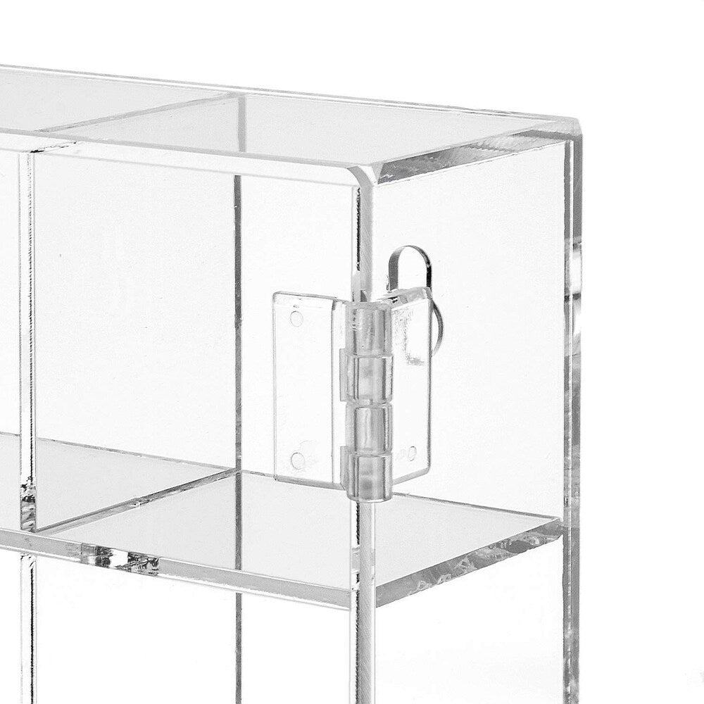 Mountable 25 Compartments Display Case Cabinet Stand