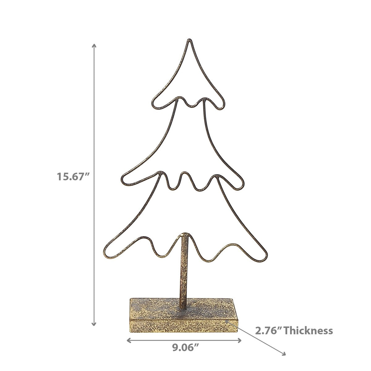 Wire Metal Tree Small - Multi