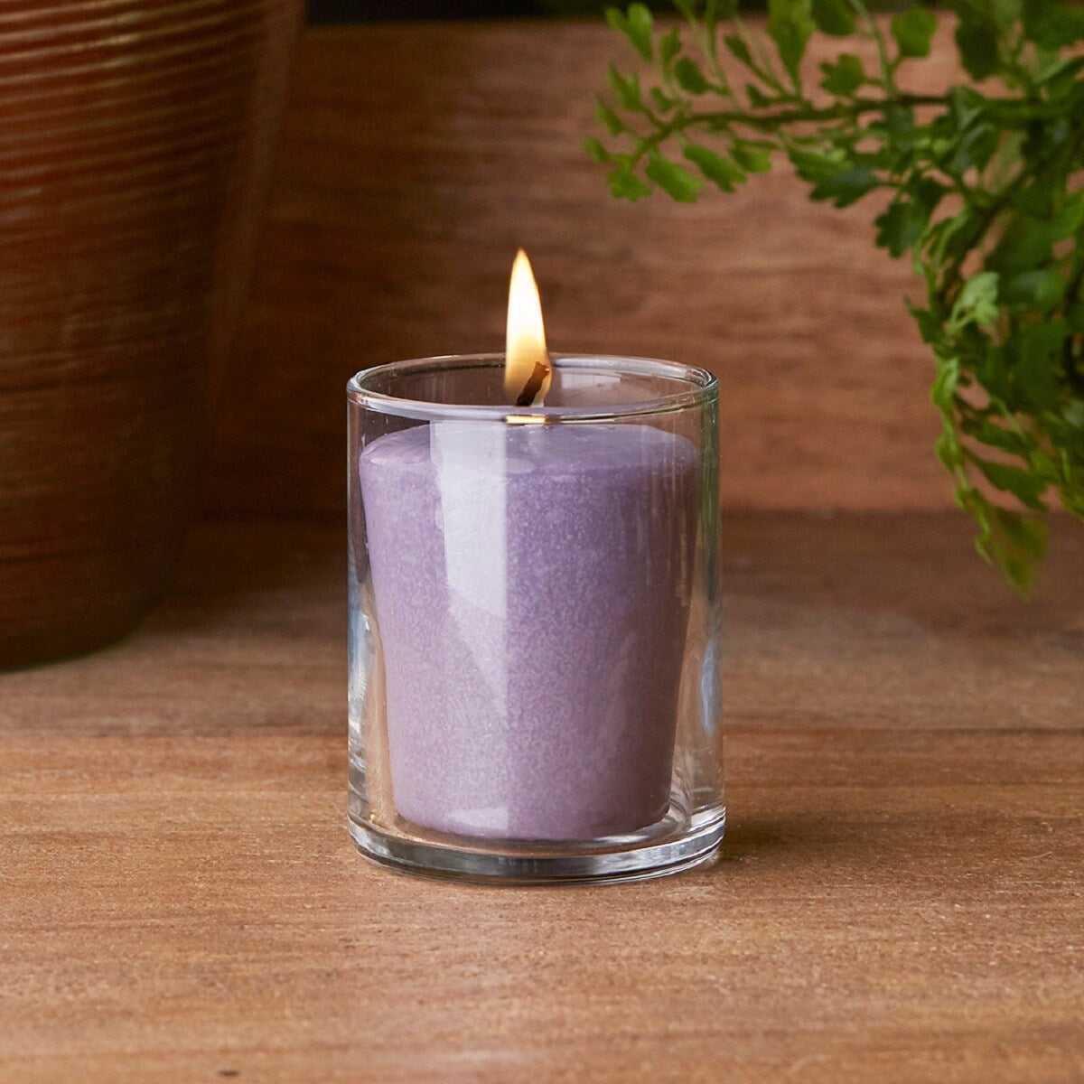 ROOT Candles Scented 20 Hr. Votive, English Lavender, box of 3 ea.