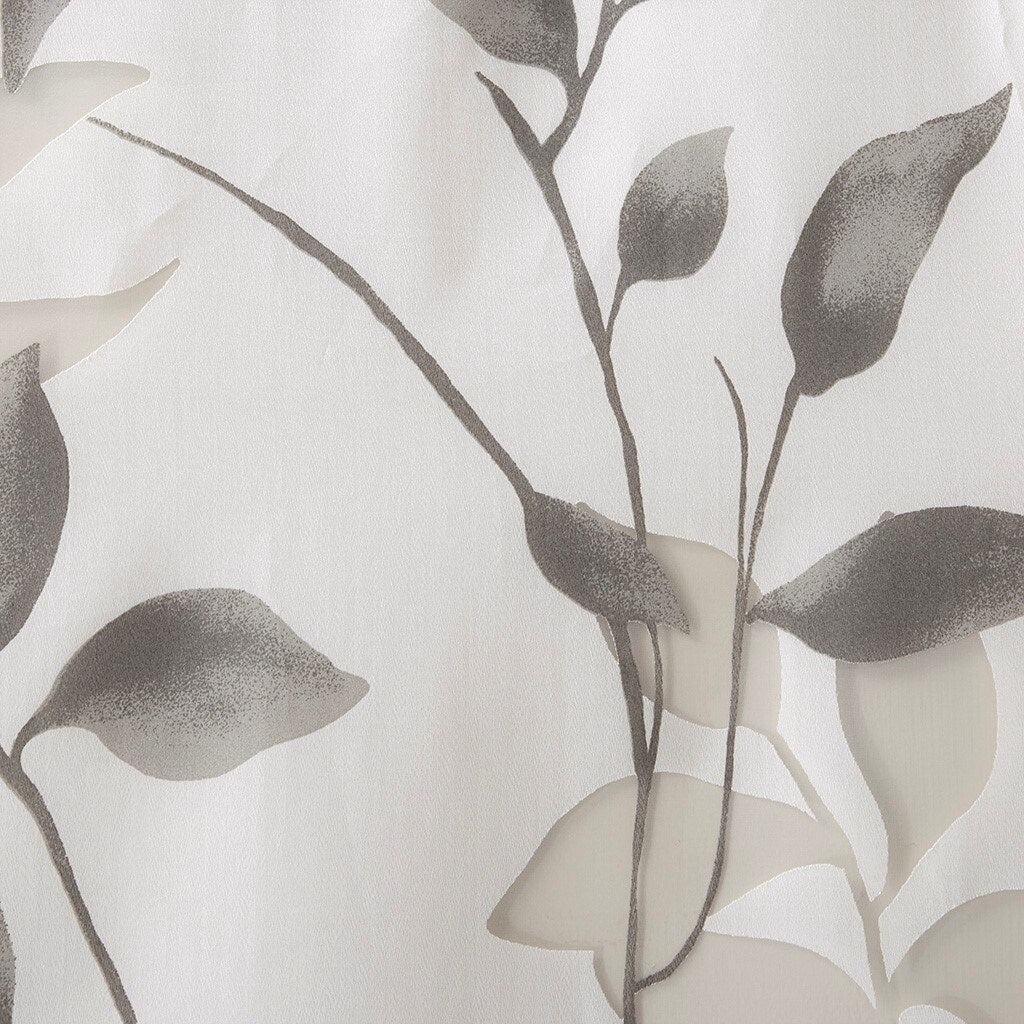 Burnout Printed Curtain Panel Pair