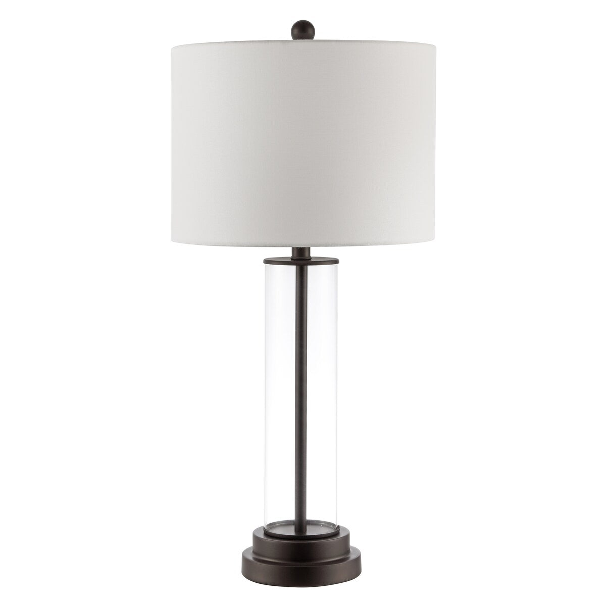 SAFAVIEH Lighting Onica 26-inch Glass Table Lamp - 14 x 14 x 26 - 14Wx14Dx29H