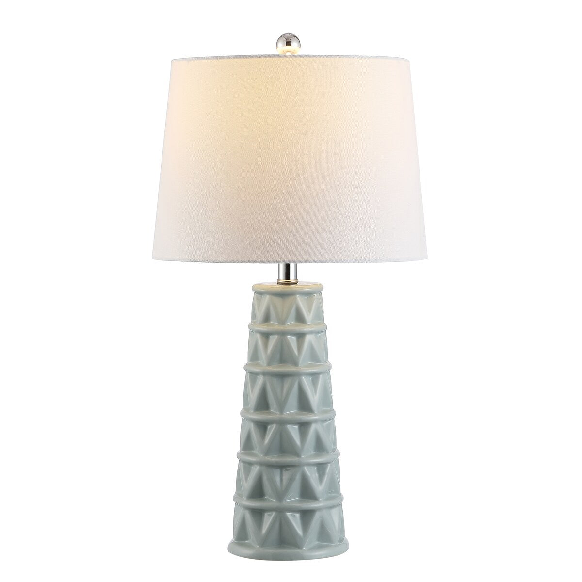 SAFAVIEH Lighting Erida 26-inch Ceramic Table Lamp - 13 x 13 x 26 - 13Wx13Dx26H