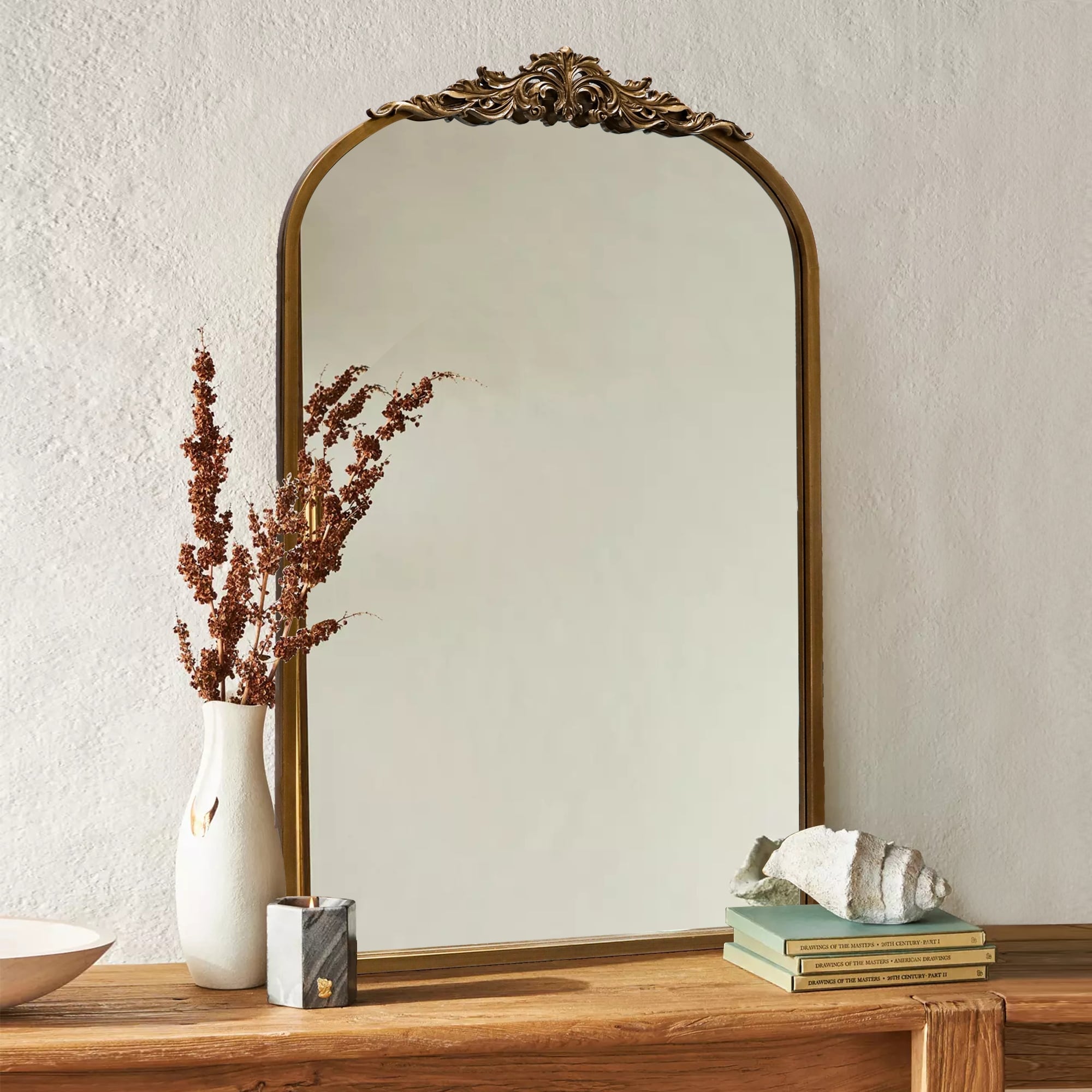 Ornate Vintage Mirror Baroque Gold Mirror