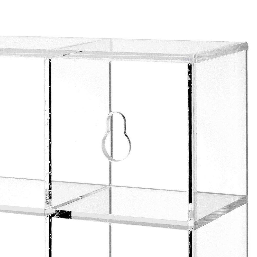 Mountable 25 Compartments Display Case Cabinet Stand