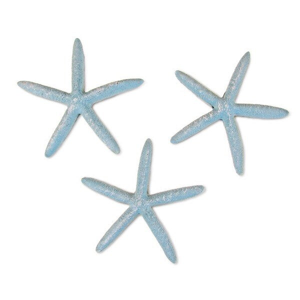 Puzzled Inc Nautical Decor Collection Turquoise Resin Starfish