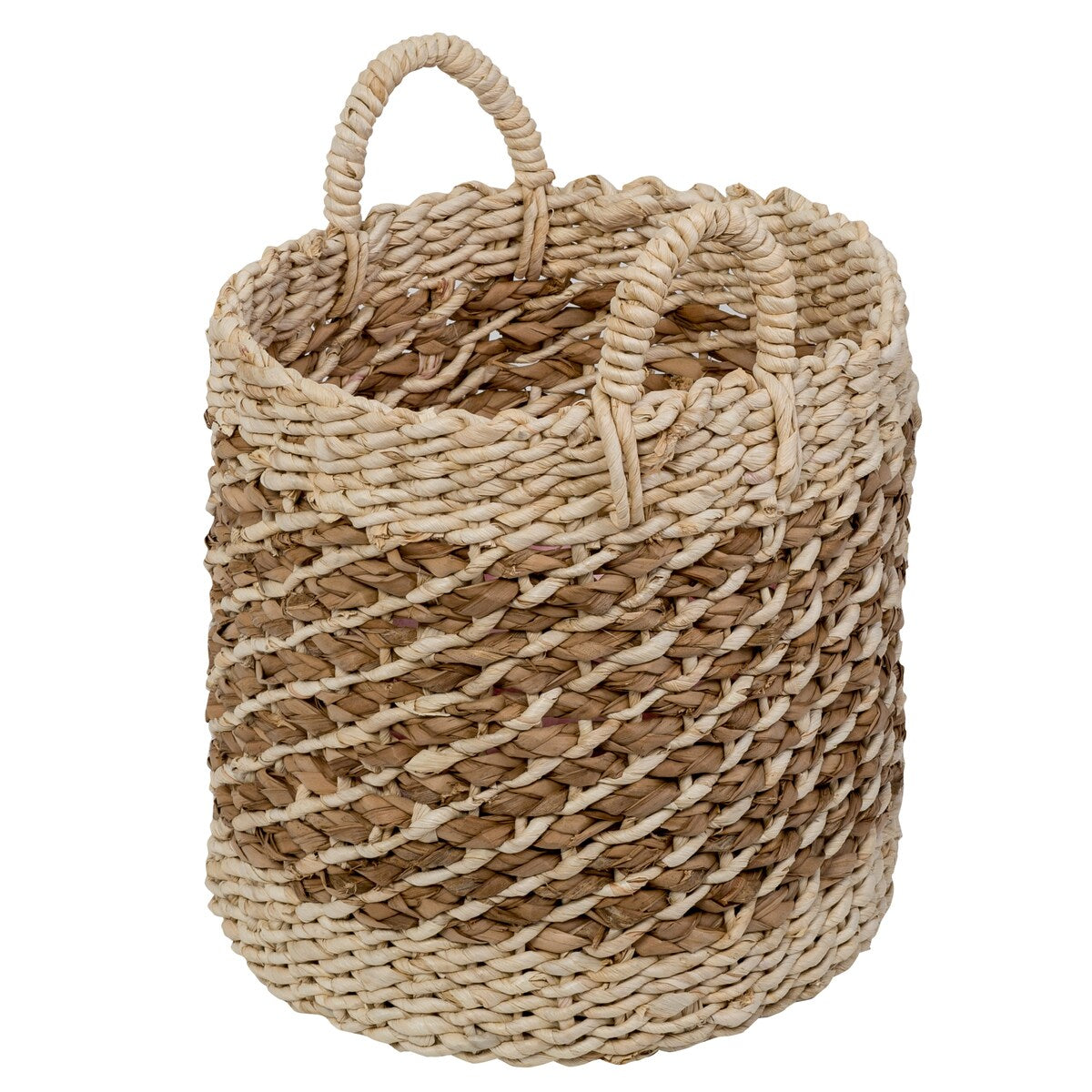 Honey-Can-Do Natural Tea Stained Wicker Storage Basket