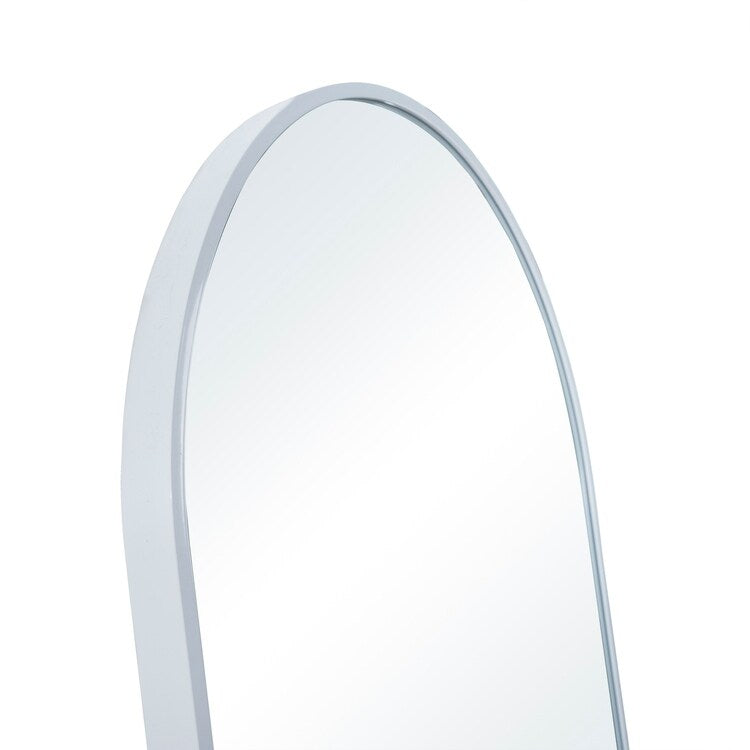 Mabel Arched Aluminum Mirror Full Length Mirror Free Standing Leaning/ Mirror Aluminum Frame for Modern Living 71x 31