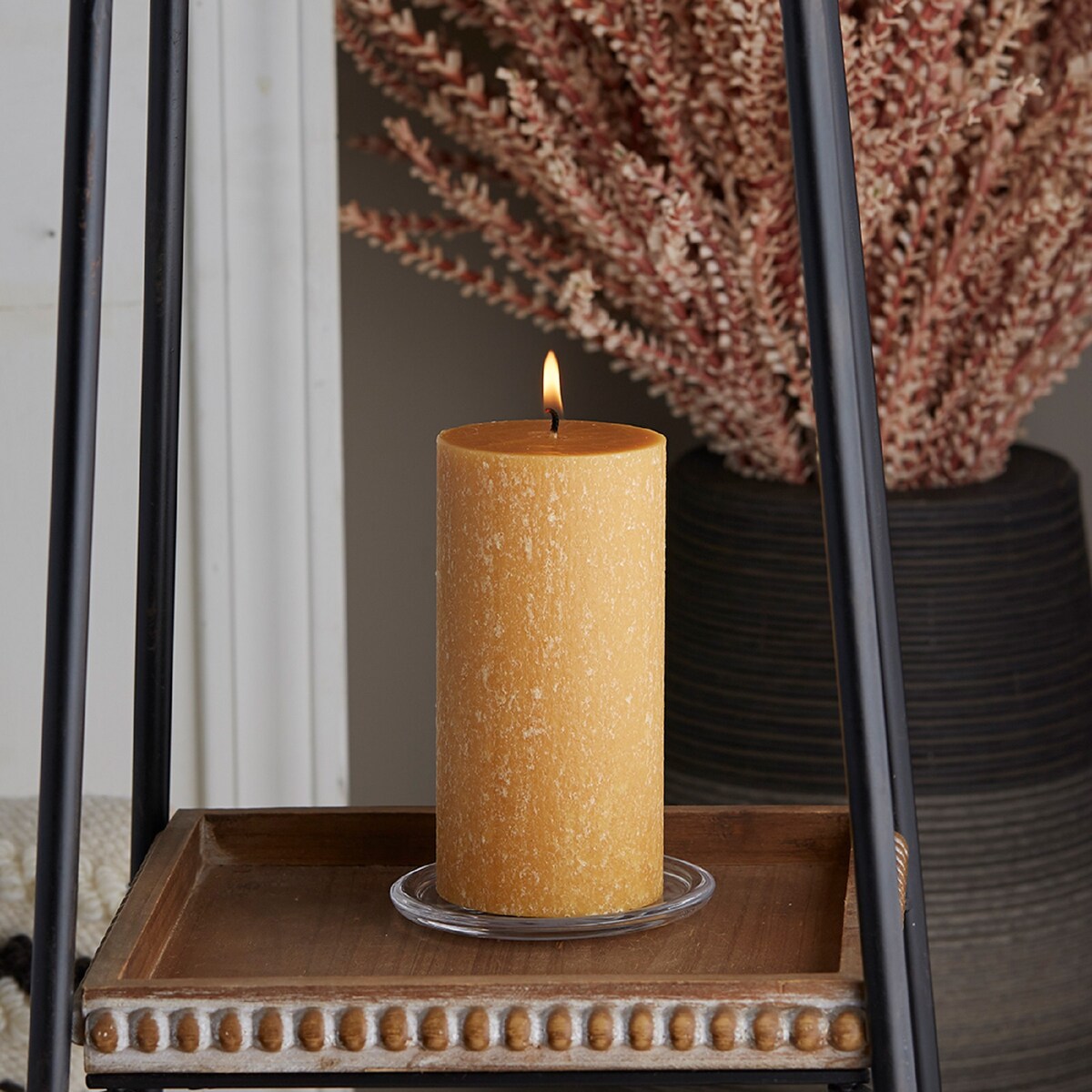 ROOT Unscented 3 In Timberline Pillar Candle 1 ea.