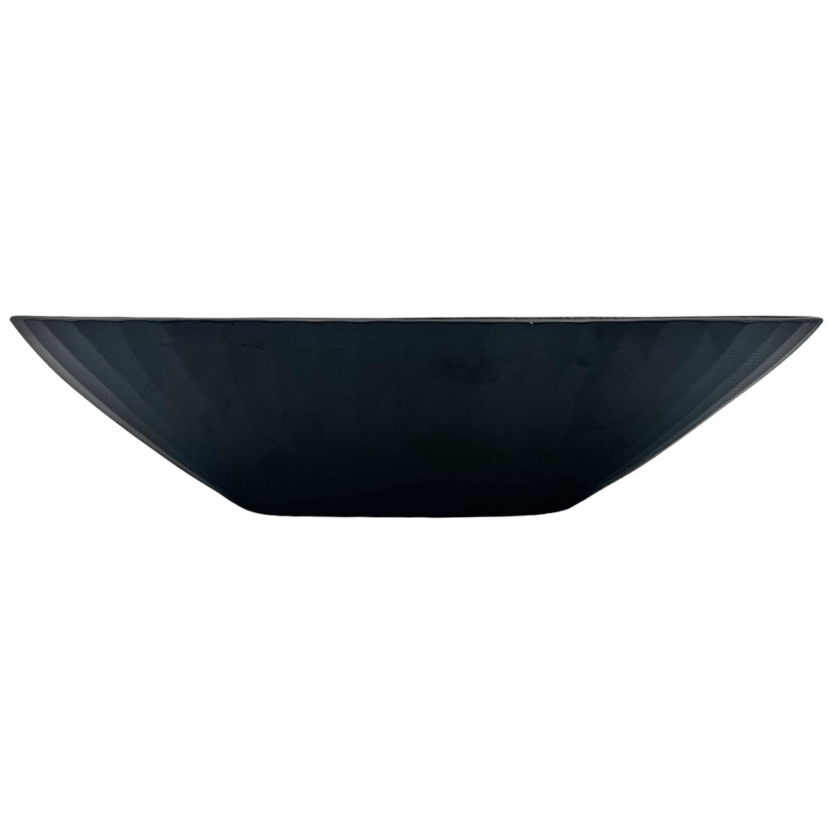 16 Inch Wide Decorative Handmade Aluminum Modern Oval Bowl - 16 x 5 x 4 in