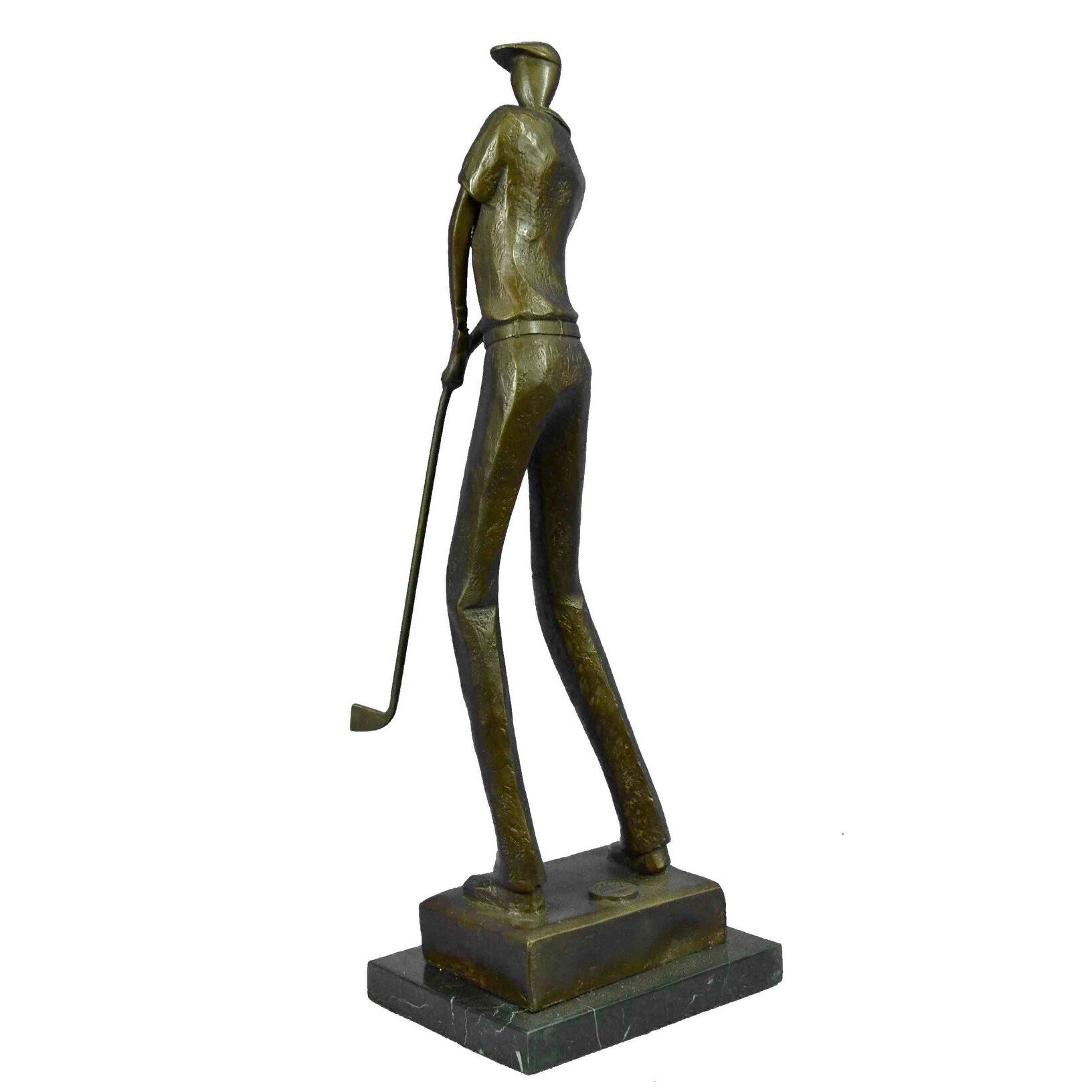 Clearance Sale Tall Golfer Trophy Gift House Decor Golfing Golf Statue