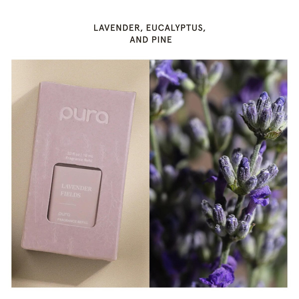 Pura Smart Fragrance Device V3 Starter Set (Lavender Fields and Linens & Surf)