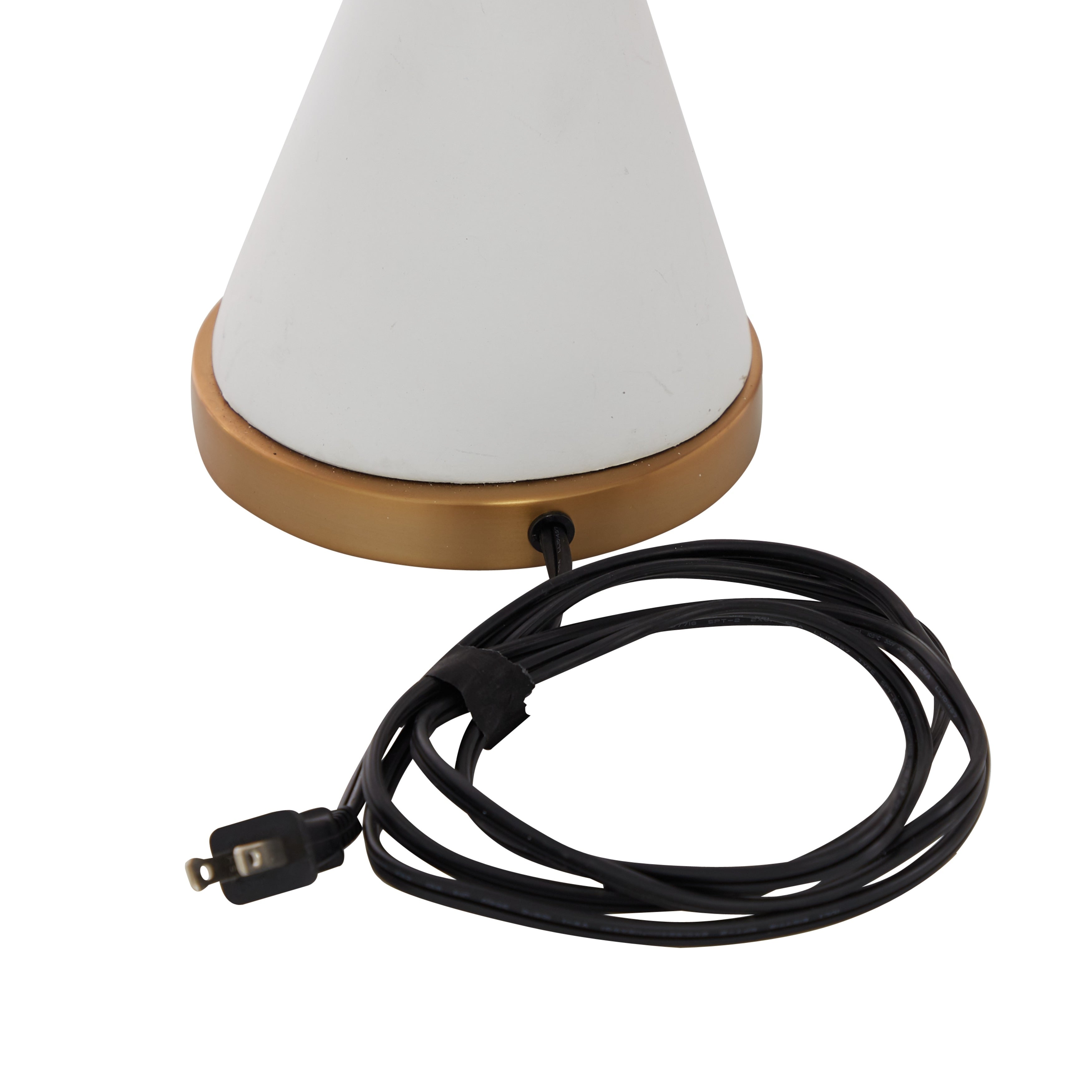 Gold Ceramic Modern Table Lamp - 14 x 13 x 25