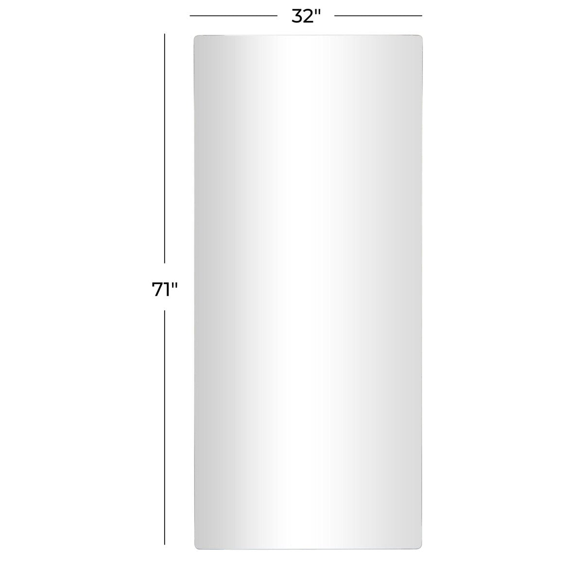 Metal Room Wall Mirror - Silver - CosmoLiving by Cosmopolitan