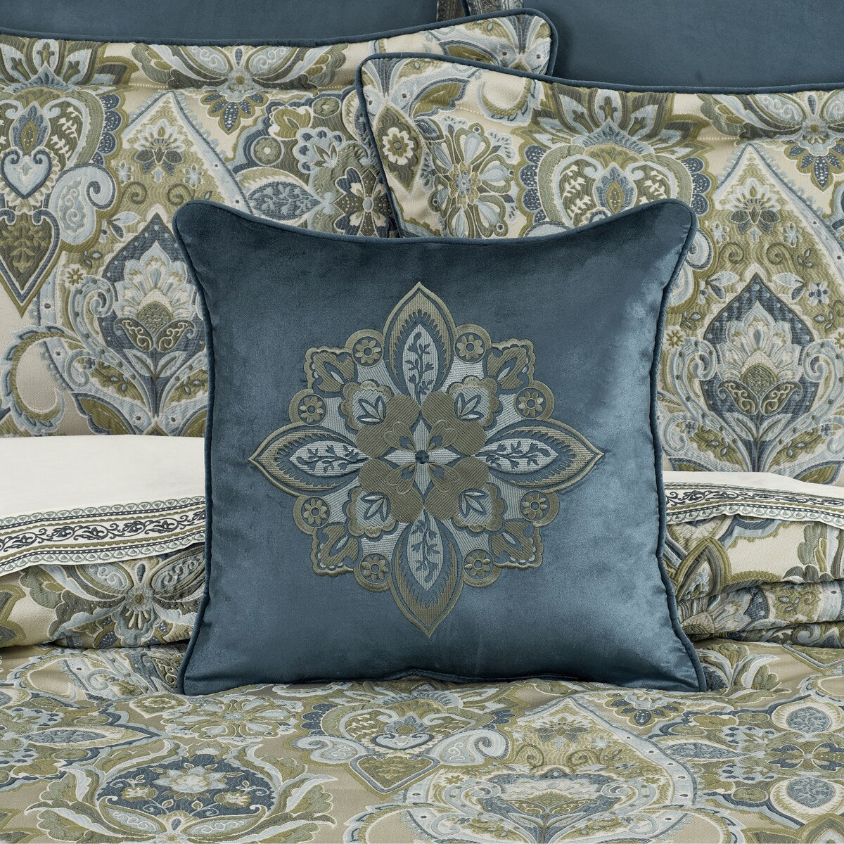 Avellino 18 Square Decorative Throw Pillow