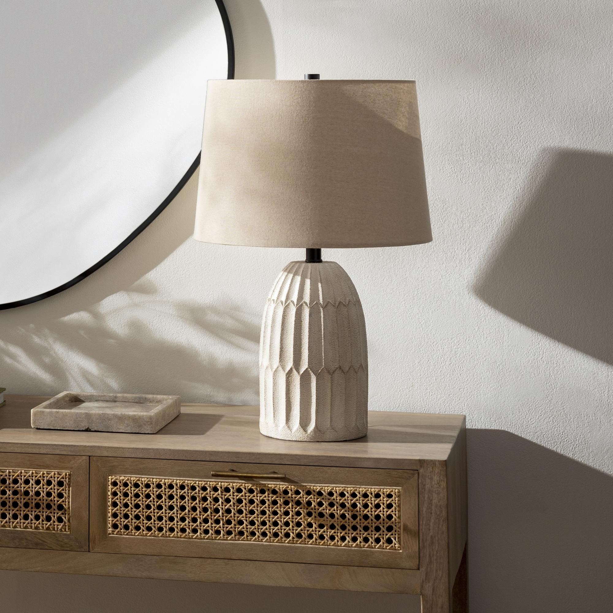 George Rustic Accent Table Lamp