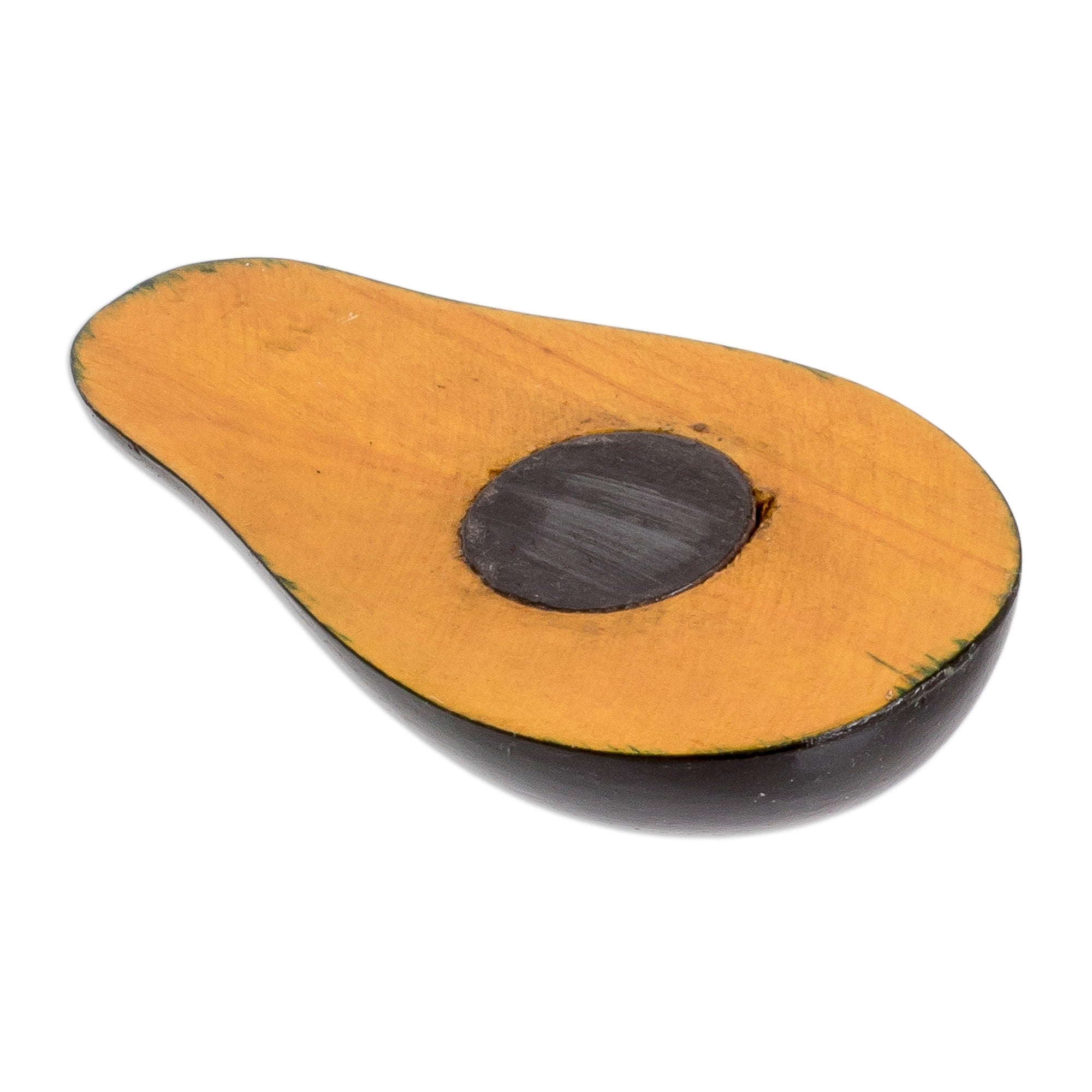 Novica Handmade Natures Avocado Wood Magnet