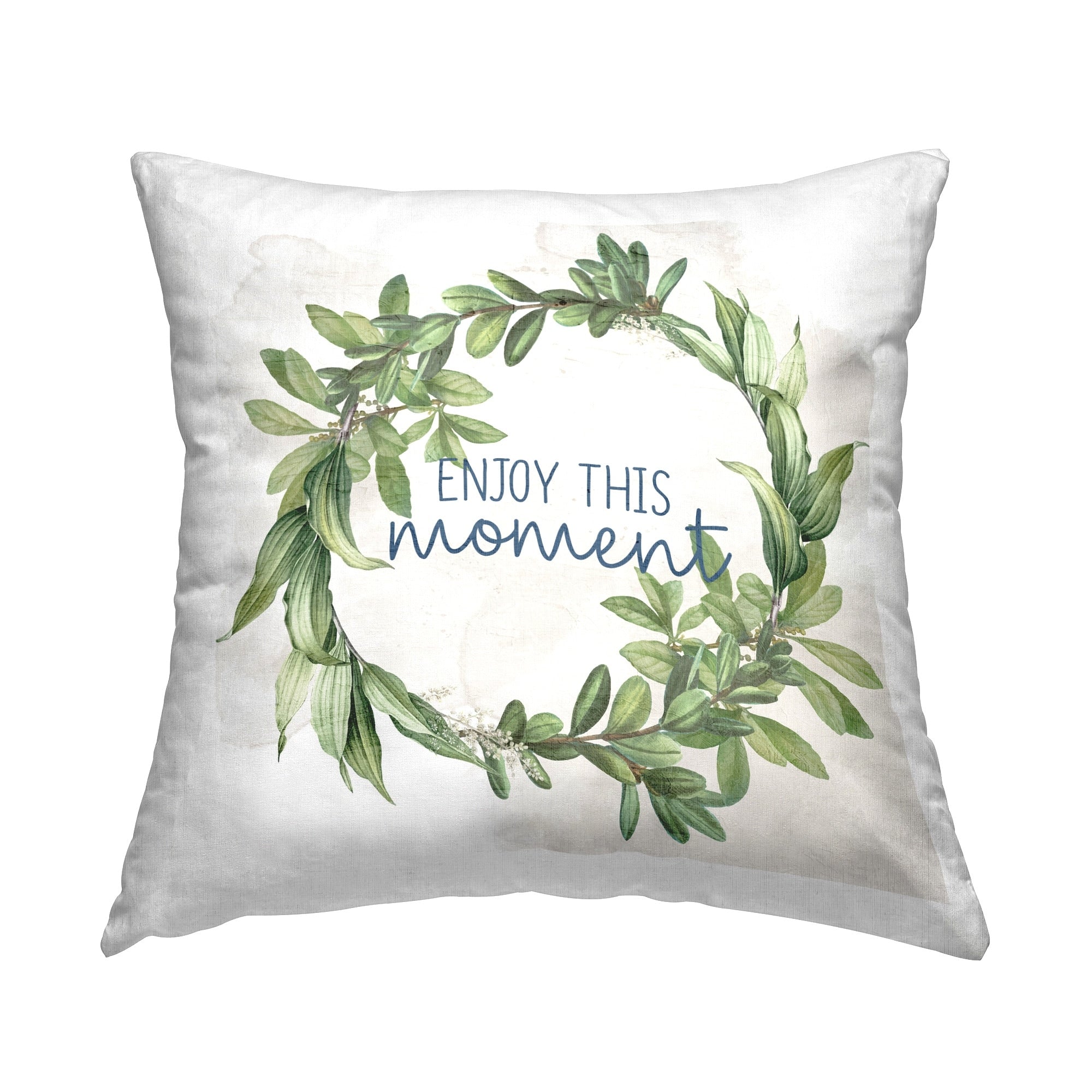 Stupell Enjoy This Moment Decorative Printed Throw Pillow Design by Anne Bailey