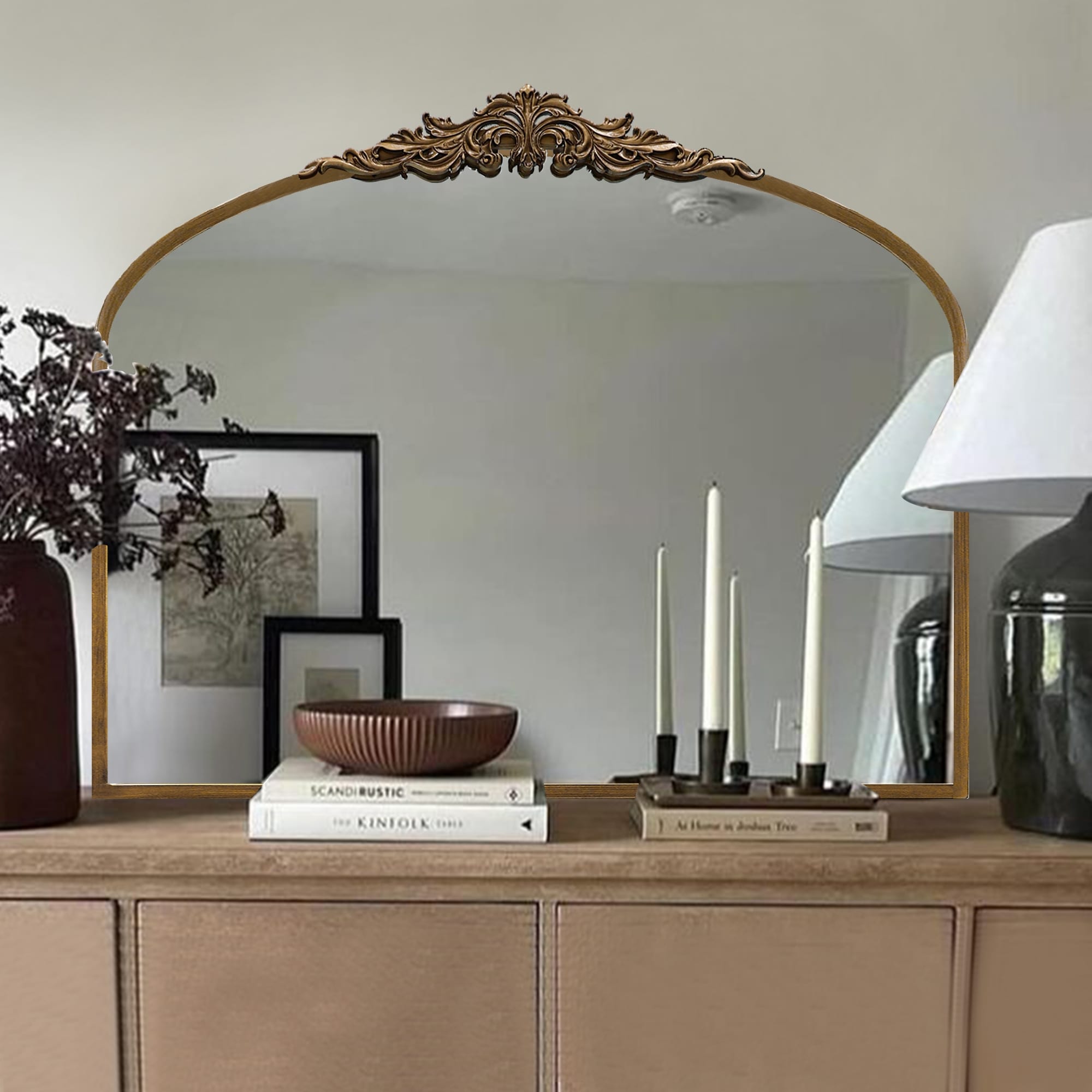 Ornate Vintage Mirror Baroque Gold Mirror