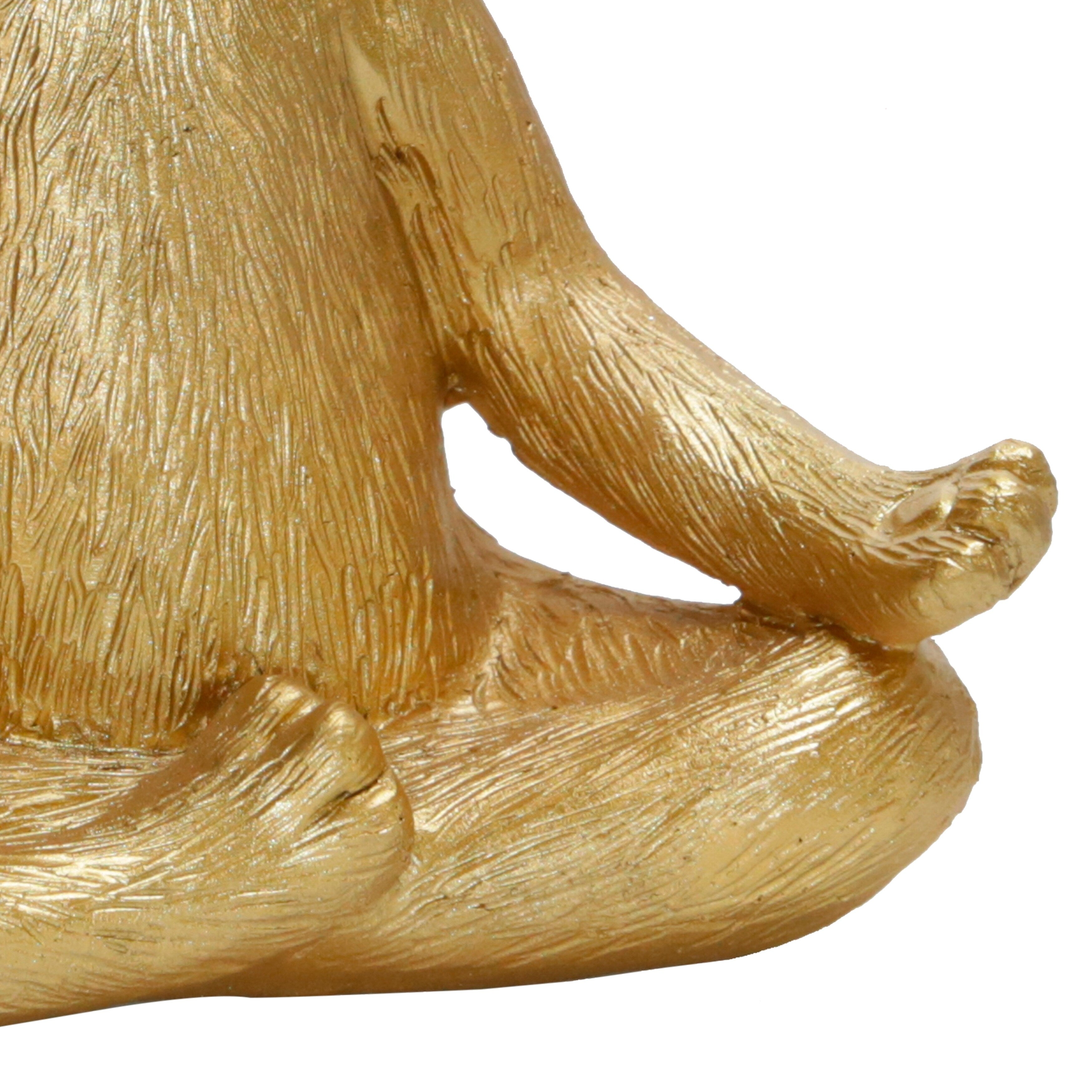 Sagebrook Home Modern Novelty Meditative Dog Sculpture