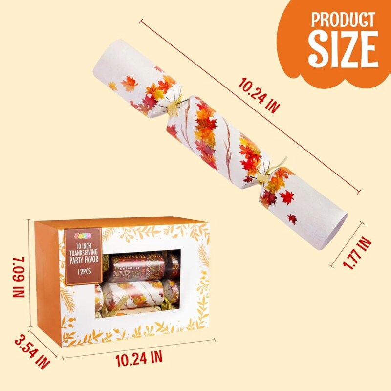 Joyin Thanksgiving Party Favor Set: 12 Pieces